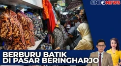 Berburu Oleh-oleh Batik di Pasar Beringharjo, Yogyakarta