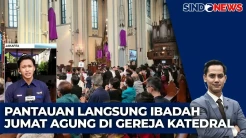 Momen Jalan Salib Kreatif Peringati Jumat Agung di Gereja Katedral