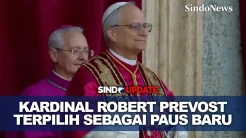 Kardinal Robert Prevost dari AS terpilih sebagai Paus Baru