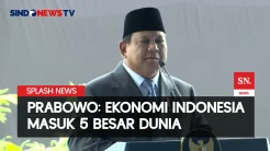 Prabowo: Ekonomi Indonesia Diramal Masuk 5 Besar di Dunia