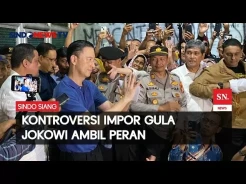 Jokowi Akui Perintah Impor Gula ke Tom Lembong
