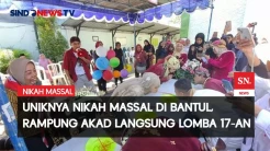 Sambut HUT ke-80 RI, Pasangan Pengantin Ikuti
