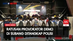 Provokator Demo Subang Rencanakan Bakar Gedung, 129 Pelajar Diamankan