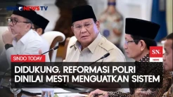 Presiden Prabowo Setuju Reformasi Kepolisian | Sindo Today