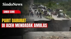 Parit Darurat di Aceh Mendadak Amblas, Warga Panik Berlarian Selamatkan Diri | Sindo Sore