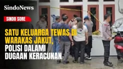 Satu Keluarga Tewas di Warakas, Polisi Dalami Dugaan Keracunan