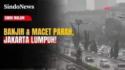 Hujan Deras Picu Banjir, Jakarta Alami Kemacetan Panjang