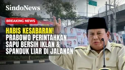 Habis Kesabaran! Prabowo Perintahkan Sapu Bersih Iklan & Spanduk Liar di Jalanan