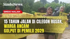 15 Tahun Jalan Tak Diperbaiki, Warga Cilegon Ancam Golput di Pemilu 2029