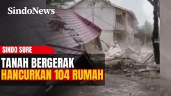 Mengerikan! Tanah Bergerak Hancurkan 104 Rumah, Bangunan Sekolah Roboh Rata Tanah