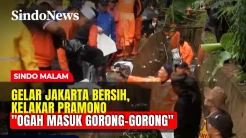 Gelar Jakarta Bersih, Kelakar Pramono
