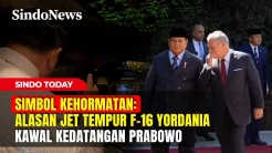 SIMBOL KEHORMATAN: Alasan Jet Tempur F-16 Yordania Kawal Kedatangan Prabowo