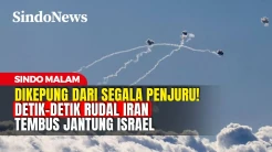 Dikepung dari Segala Penjuru! Detik-detik Rudal Iran Tembus Jantung Israel