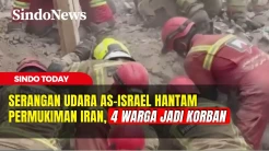 AS-Israel Bombardir Pemukiman Sipil Iran, 4 Warga Jadi Korban