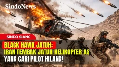 BLACK HAWK JATUH: Iran Tembak Jatuh Helikopter AS yang Cari Pilot Hilang!