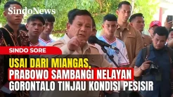 Usai dari Miangas, Prabowo Sambangi Gorontalo Tinjau Kondisi Pesisir
