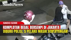 Komplotan Begal Bersenpi di Jakarta Diburu Polisi, 5 Pelaku Masih Gentayangan!