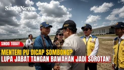 LUPA JABAT TANGAN BAWAHAN, Menteri PU Dinilai Sombong oleh Publik