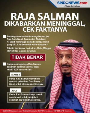 Raja Arab Saudi Salman...