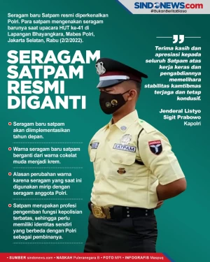 Seragam Baru Satpam...