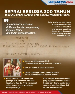 Seprai 300 Tahun Disulam...