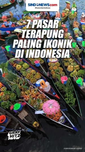 Pasar Terapung Paling...