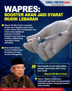 Wapres Maruf Amin: Booster...