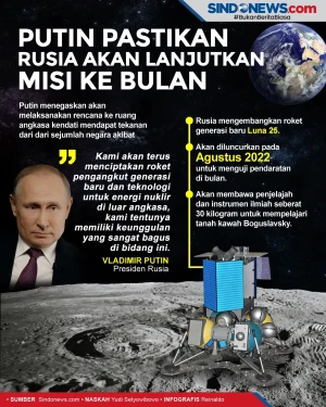 Putin Pastikan Rusia...