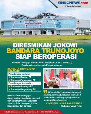 Bandara Trunojoyo Resmi...