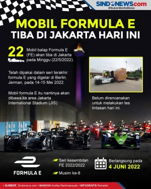 Mobil Formula E Tiba...
