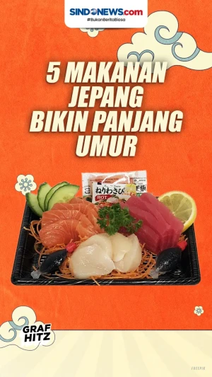 Lima Makanan Jepang...