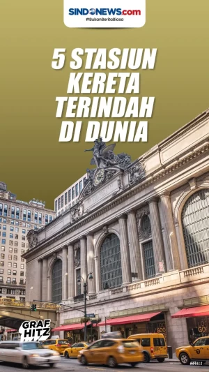 Lima Stasiun Kereta...