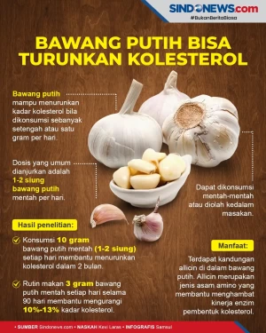Bawang Putih Bisa Turunkan...