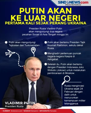 Putin Akan ke Luar Negeri,...