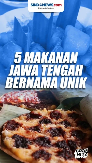 5 Makanan Jawa Tengah...