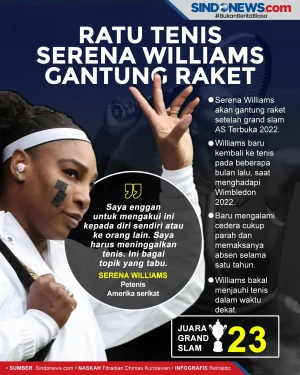 Ratu Tenis Serena Williams...