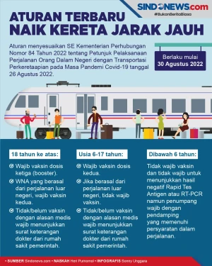 Naik Kereta Jarak Jauh...