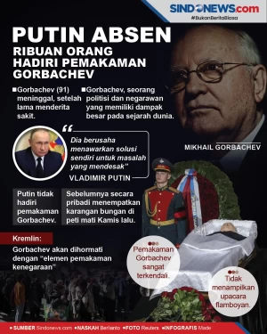 Putin Absen, Ribuan...
