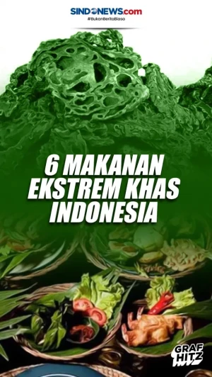 6 Makanan Ekstrem Indonesia,...