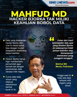 Mahfud MD: Hacker Bjorka...