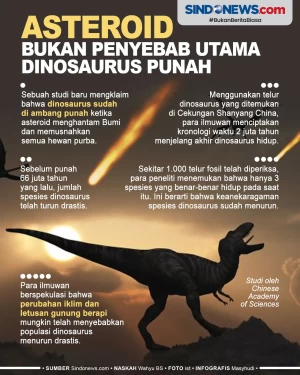 Ilmuwan Meyakini Asteroid...