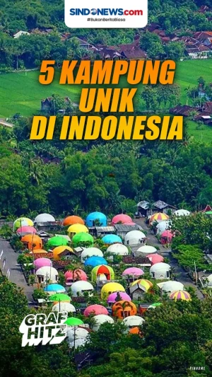 5 Kampung Unik di Indonesia...