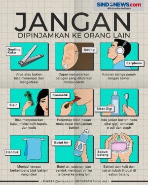 Jangan Pinjamkan 9 Barang...