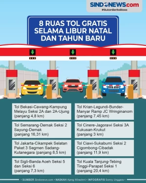 Simak! Ini 8 Ruas Tol...