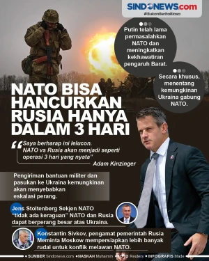 NATO Dinilai Bisa Kalahkan...