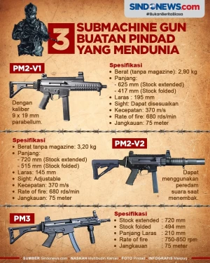 Tiga Submachine Gun...