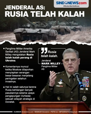 Jenderal AS Sebut Rusia...