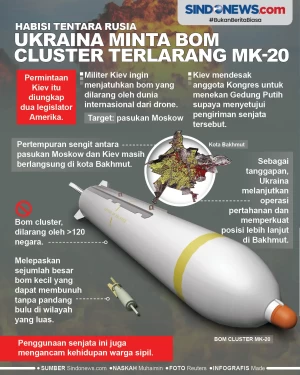 Ukraina Minta Bom Cluster...