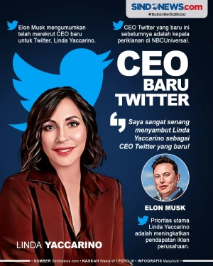 Elon Musk Tunjuk Linda...
