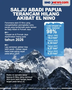 Salju Abadi Papua Terancam...
